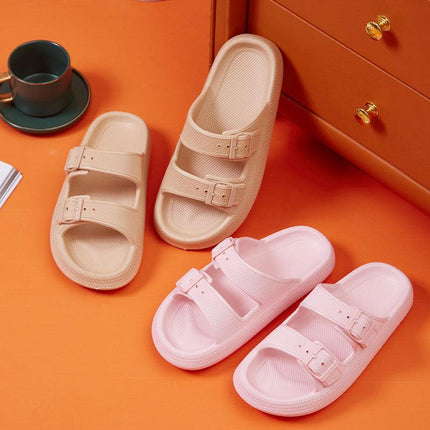 Women's summer cross-border eva sandals and slippers for couples outdoors and indoors stepping on shit feeling foreign trade sandals - Viva Vista Store