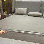 ElegantGreySingleBedSheet / 120x200and10cm