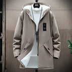 Khaki plus velvet (camel) / 2XL