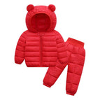 Solid Color Suit Red
