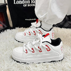 Blanco y rojo