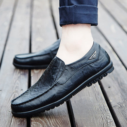 Autumn business peas fashion trend  low-top outdoor casual men's shoes Upishoppy