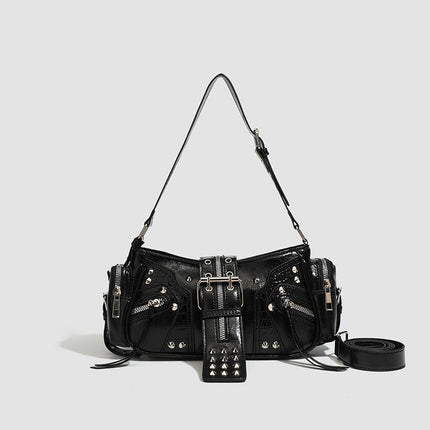 European And American Retro Handbag Leather Design