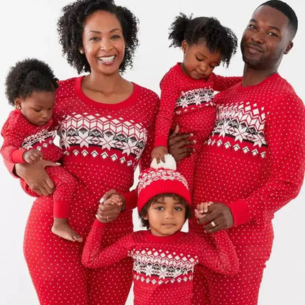 Christmas Printed Parent-Child Pajama Set for Christmas - Viva Vista Store