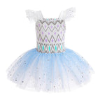 K5265#white-dance skirt / 100cm