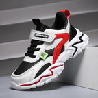 8938 Surface en cuir rouge noir