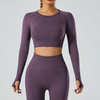 Dark Purple Long Sleeve