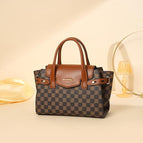 Checkerboard Plaid Brown