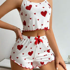 Red With White