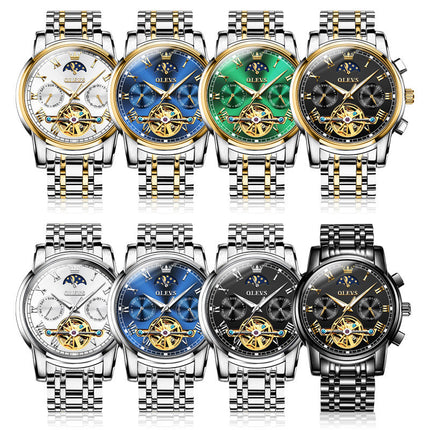 Men's Oris brand watch hollow automatic mechanical watch Upishoppy