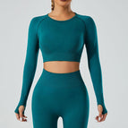 Dark Green Long Sleeved