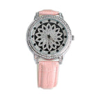 Pink belt silver shell