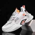 Bai orange net cloth shoes / 39
