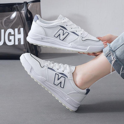 Female INS student street shoot small white shoes Agan running shoes Korean version of casual shoes 2101 - Viva Vista Store