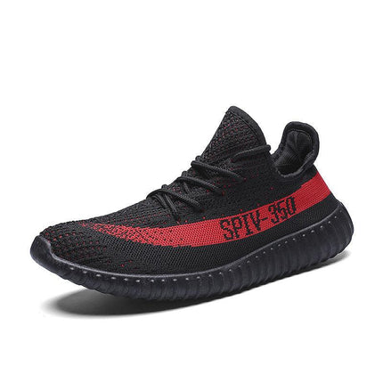 Korean version of the trend casual coconut shoes student running sports flying weaving shoes one generation - Viva Vista Store