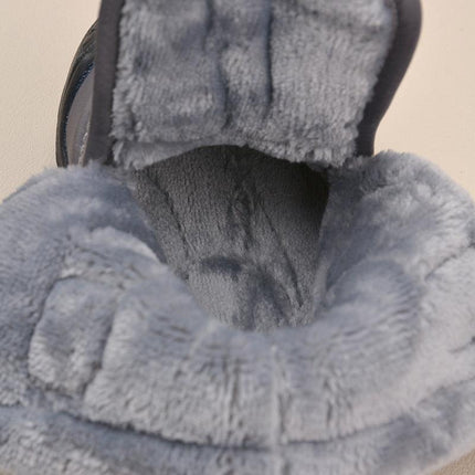 Winter new velcro velvet children's snow boots Korean version of casual cotton shoes soft sole warm cotton boots for boys and women - Viva Vista Store