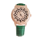 Green with rose shell