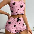 Black With Pink