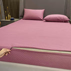 Light Sand Single Fitted Sheet / 120x200and10cm