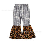 D gray camouflage and leopard print