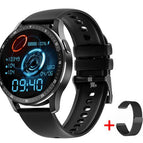 Black With Milan Steel Belt