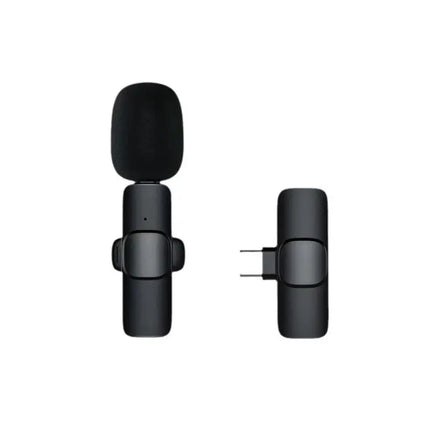 Hot selling wireless lavalier microphone K1 one driven two Tiktok live broadcast intelligent noise reduction wireless mini microphone - Viva Vista Store