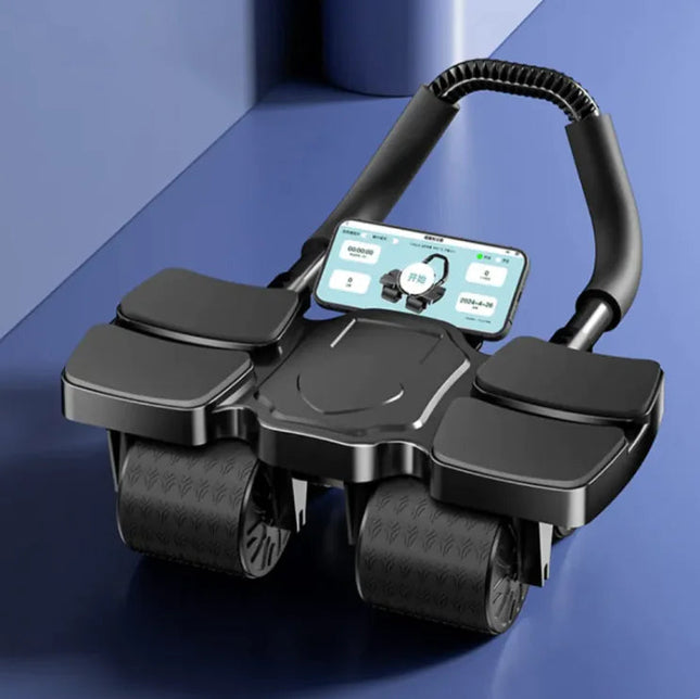 Smart Abdominal Wheel with Auto-Rebound & Fitness App Integration Upishoppy