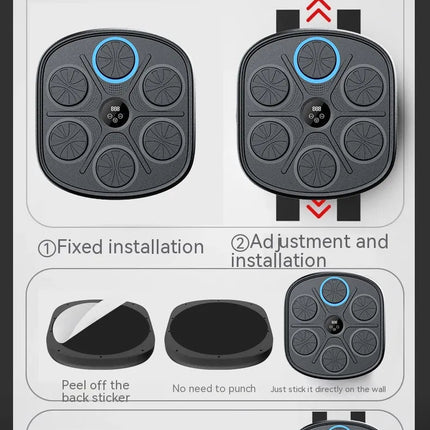 Music Boxing Target Wall Fitness Equipment Upishoppy