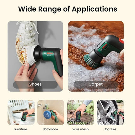 Bosch Electric Cleaning Brush Multifunctional Housework Kitchen Dishwashing Bathroom Bathtub Tile Cleaning Brush Labor Saving Upishoppy