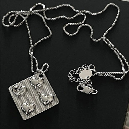 Silver Love 'Pills' Pendant Necklace - Viva Vista Store