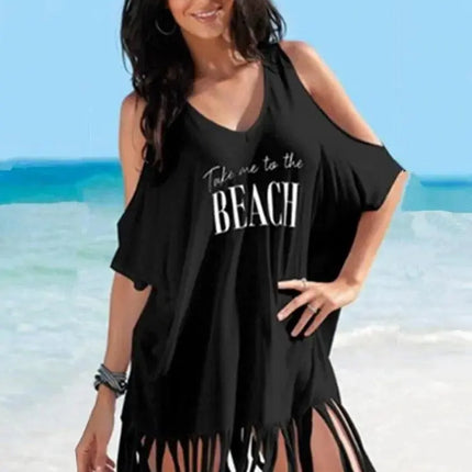 Take Me To The Beach Kaftan - Viva Vista Store