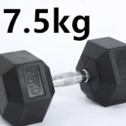 HexGrip Rubber-Coated Fixed Dumbbell Upishoppy