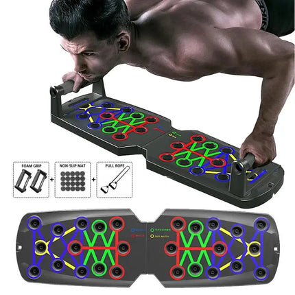 Portable Folding Push-up Board Multi-functional Fitness Gear Upishoppy