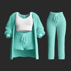 Teal 4pc Set