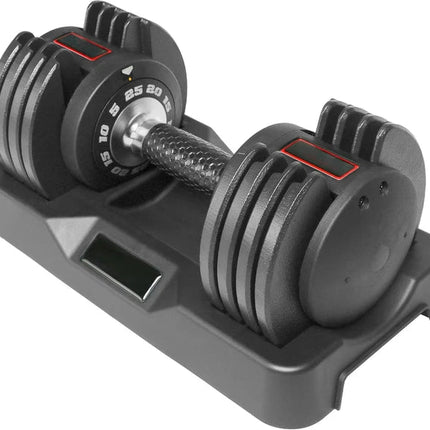 Adjustable Dumbbell with Rotating Handle for Weight Lifting and Fitness Upishoppy