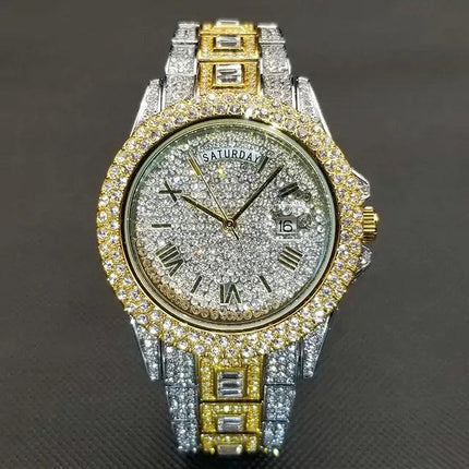 Men's Luxury Crystal Watches - Viva Vista Store