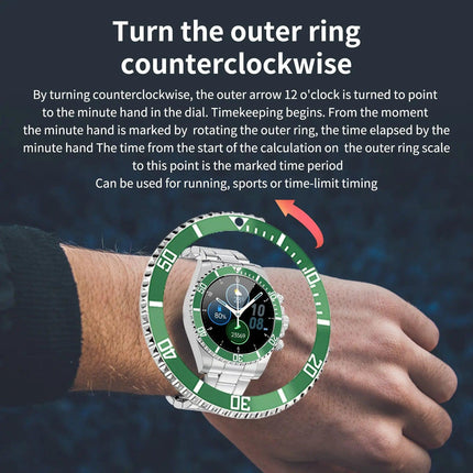 Men's Smart Watch Bluetooth Call Message Display - Viva Vista Store