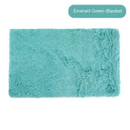 Manta verde esmeralda