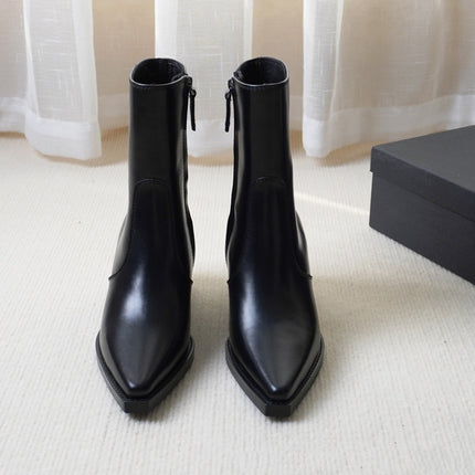 Genuine Leather Martin Ankle Boots