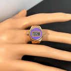 Rose Gold Purple Face