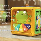 Grenouille jaune hexaèdre