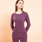Cuello cruzado violeta