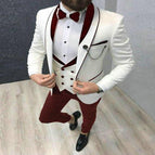 Blanco y rojo