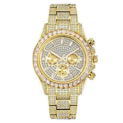 Rainbow Diamond Quartz Watch - Viva Vista Store