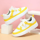 Blanco y amarillo