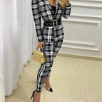 Black And White Plaid