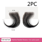 Natural Color Parallel Sticker / 2pcs