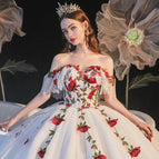 Floor Length Wedding Dress