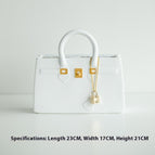 Handbag Lock White