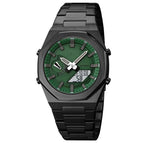 Black, Green And White Machine